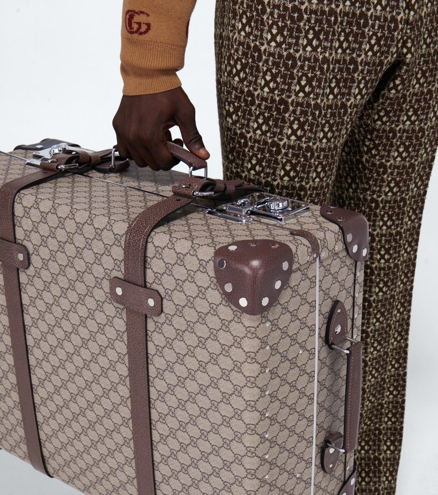 Gucci Globe-Trotter GG suitcase