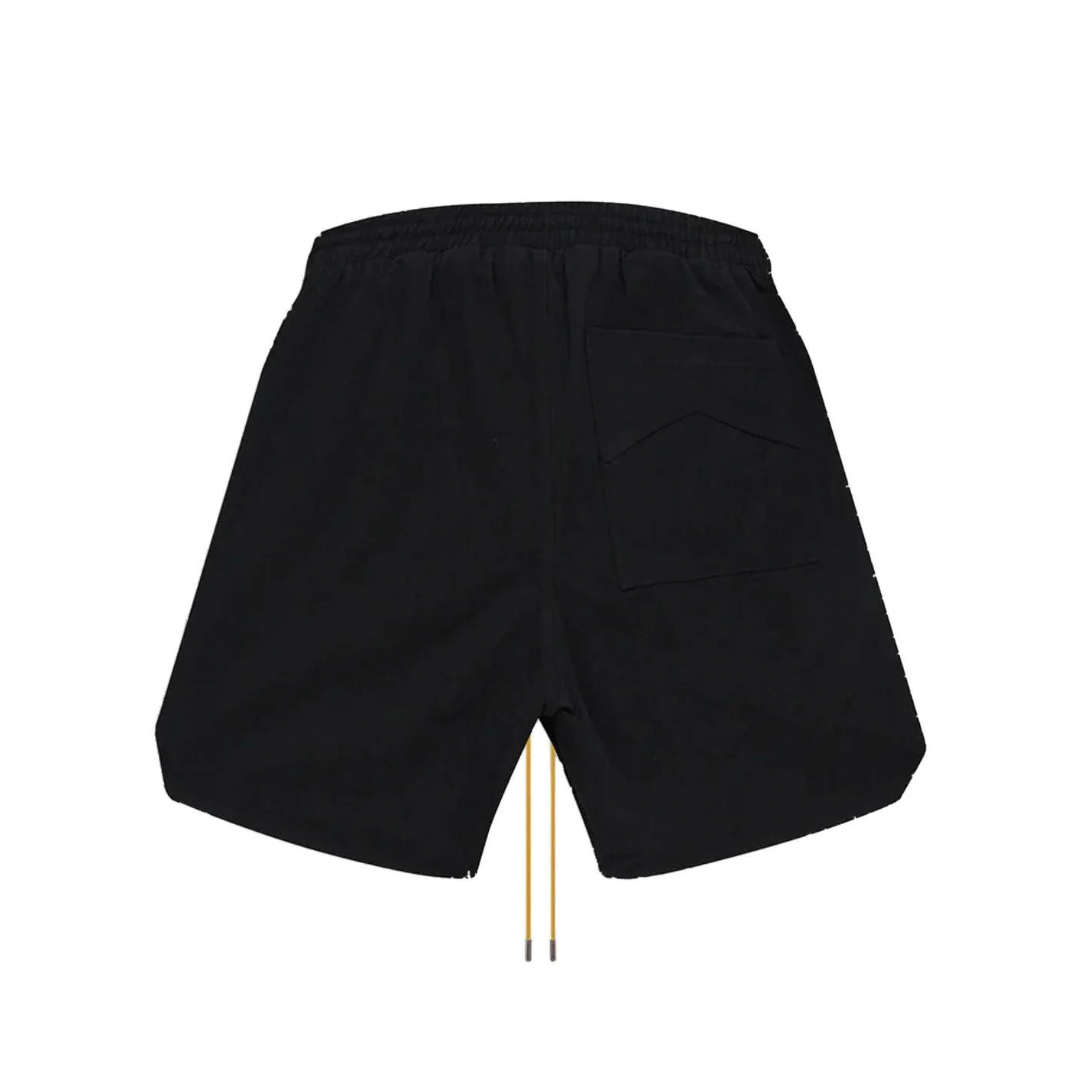 Rhude Embroidered Twill Logo Shorts