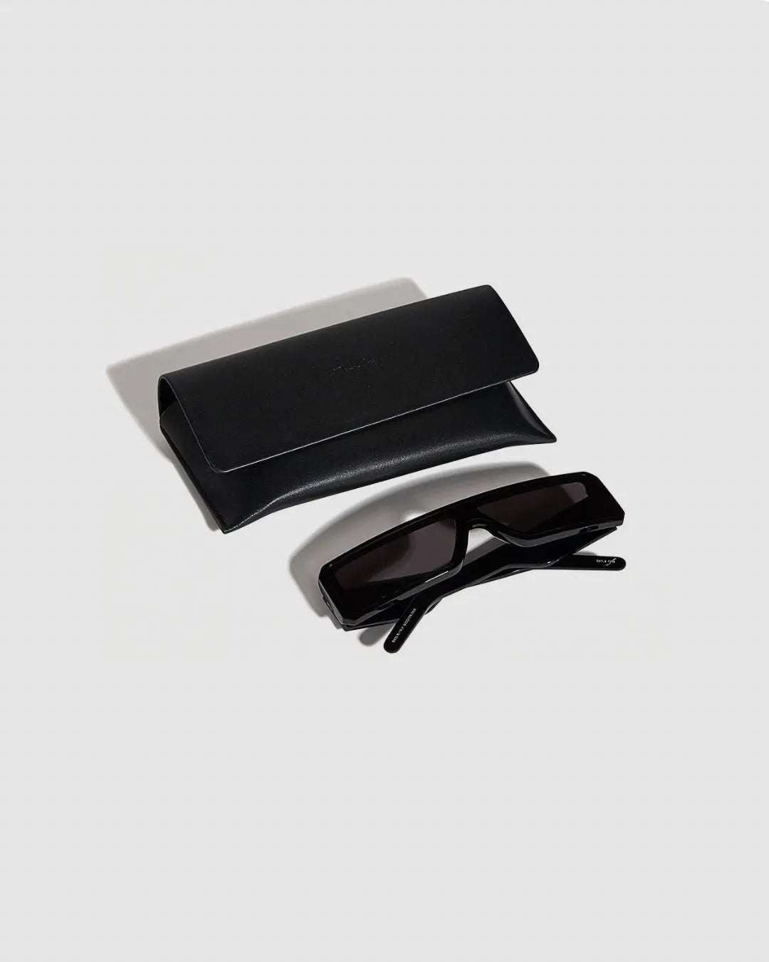 Rick Owens Black Geth Sunglasses