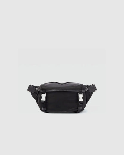 PRADA Re-Nylon trimmed leather belt bag urbanluxeclo
