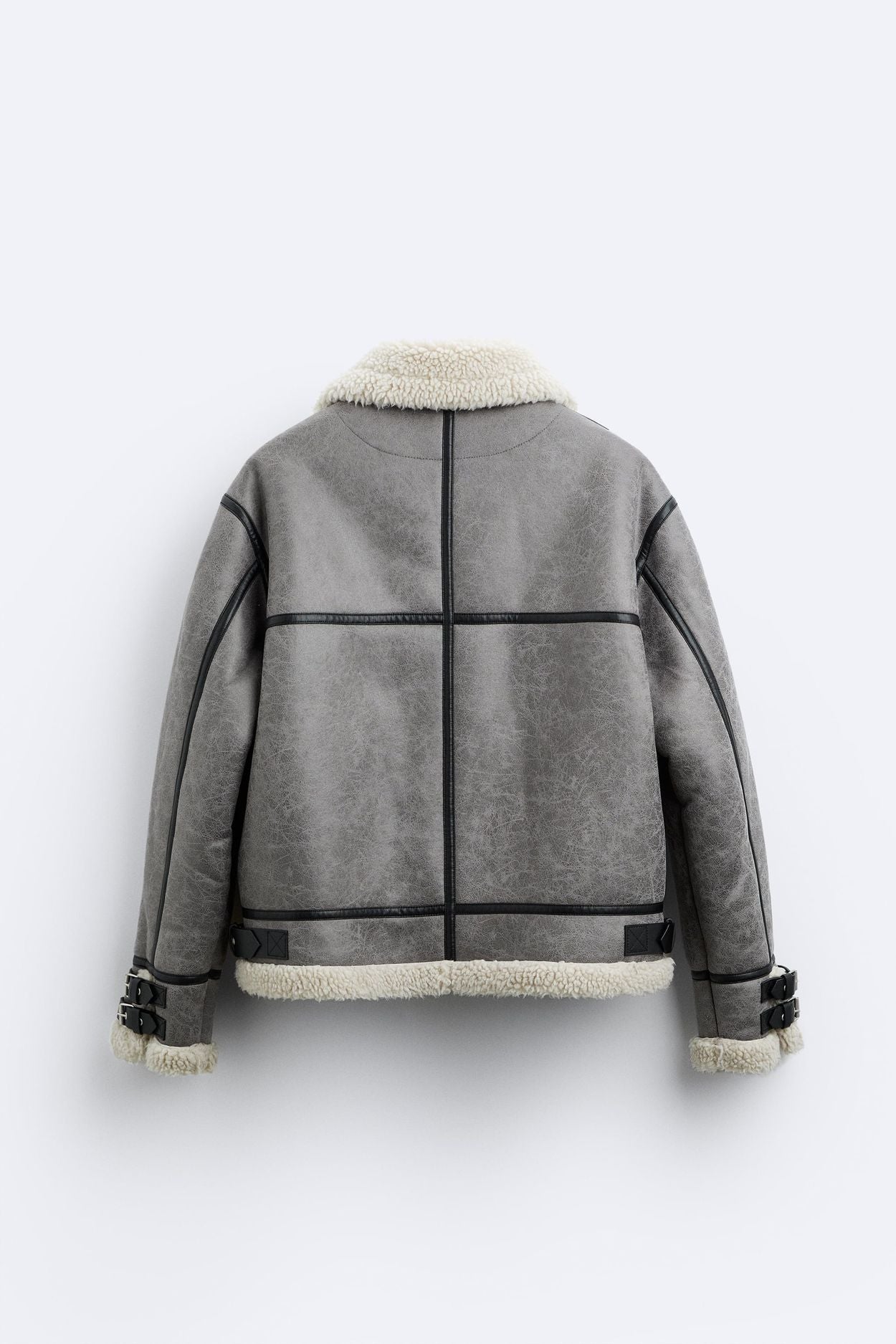 Zara Double Faced Fleece Lined Jacket