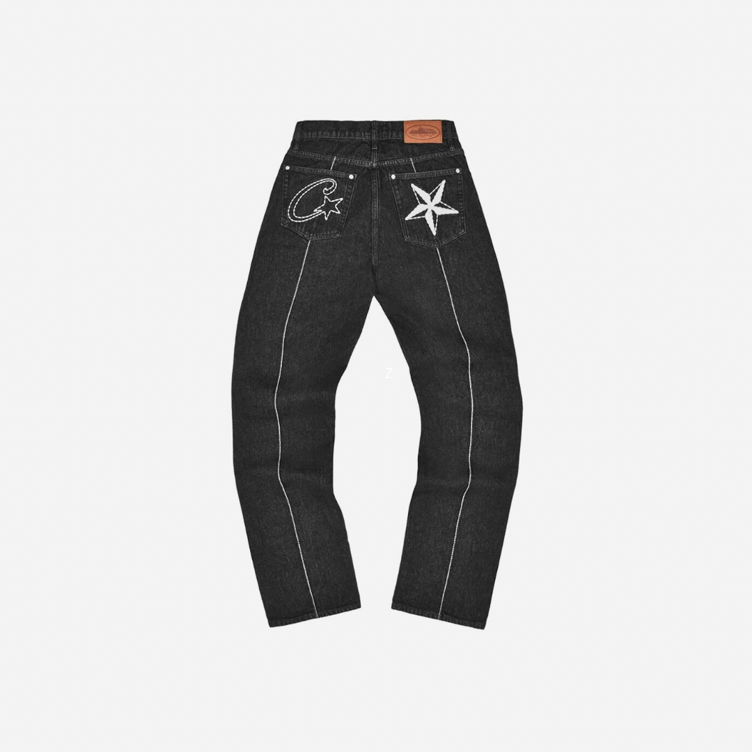 Corteiz C-Star Stitch-Down Jeans