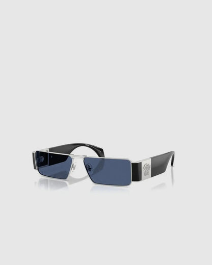 Versace Medusa Plaque Rectangular Sunglasses urbanluxeclo