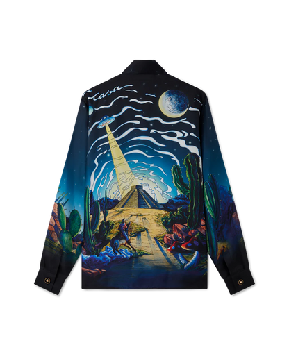 Casablanca Cowboy De L'Espace Silk Shirt