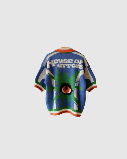 House of Error knitted Italia Jersey Top urbanluxeclo