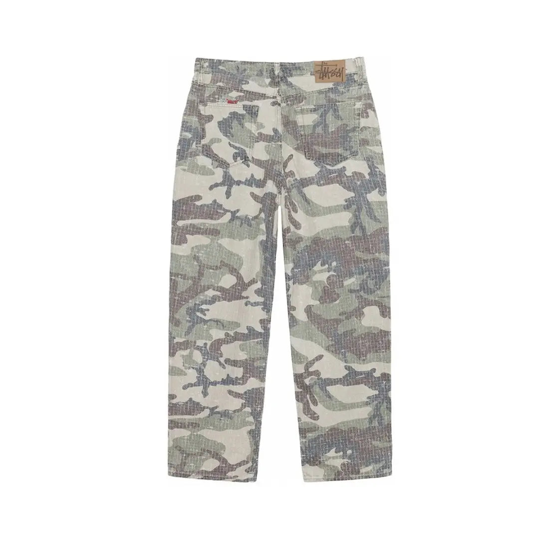 Stussy Big Ol' Camo Canvas Needlepunch Jean Woodland Camo urbanluxeclo