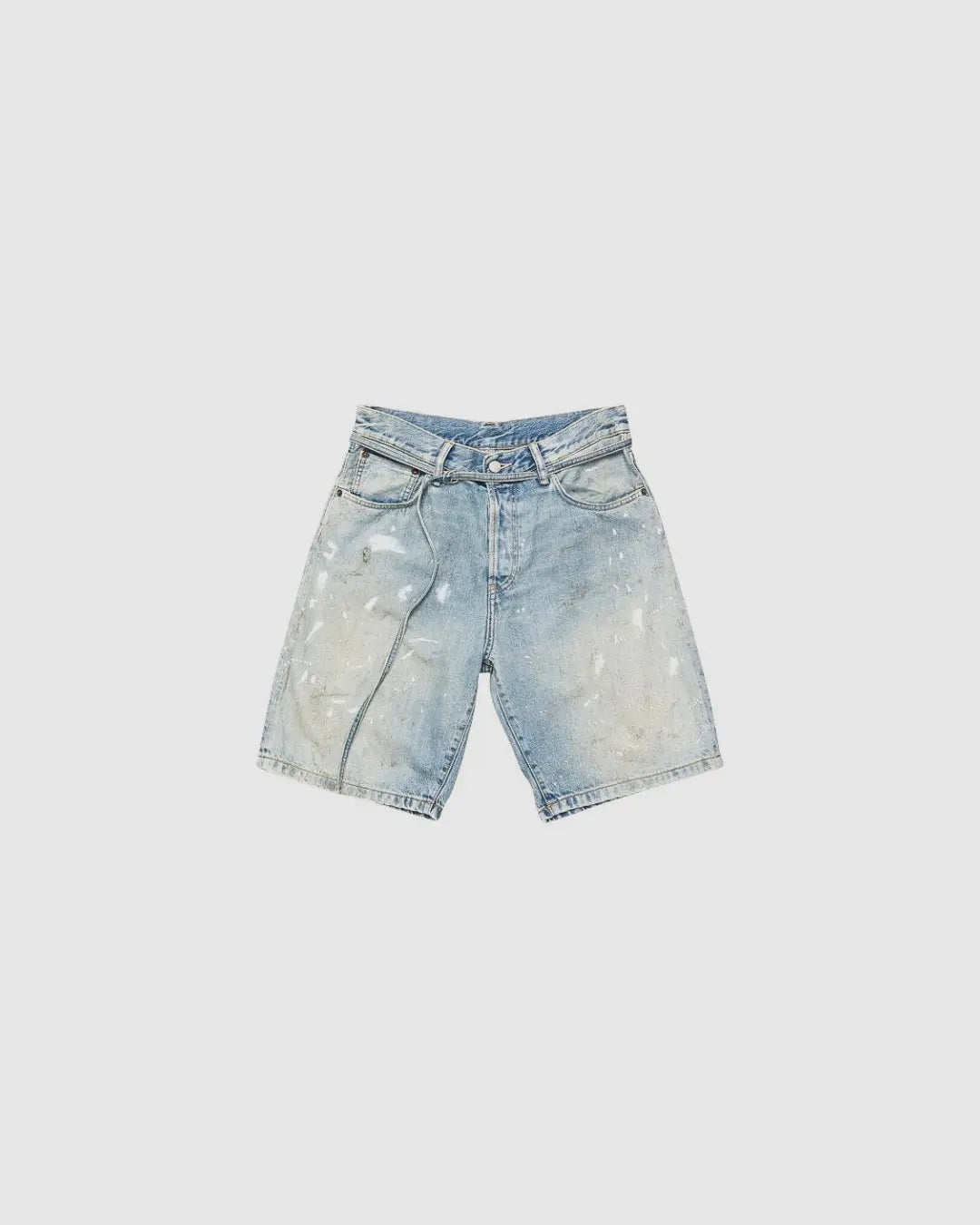 Acne Studios Loose Fit Denim Shorts urbanluxeclo
