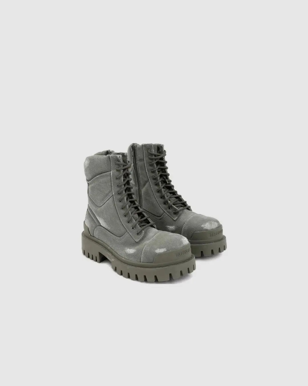 Balenciaga Strike canvas ankle boots urbanluxeclo