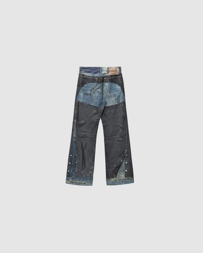 Acne studios Trompe Loeil Chaps Jeans