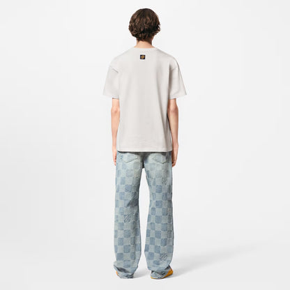 Louis Vuitton Damier Denim Skate Pants