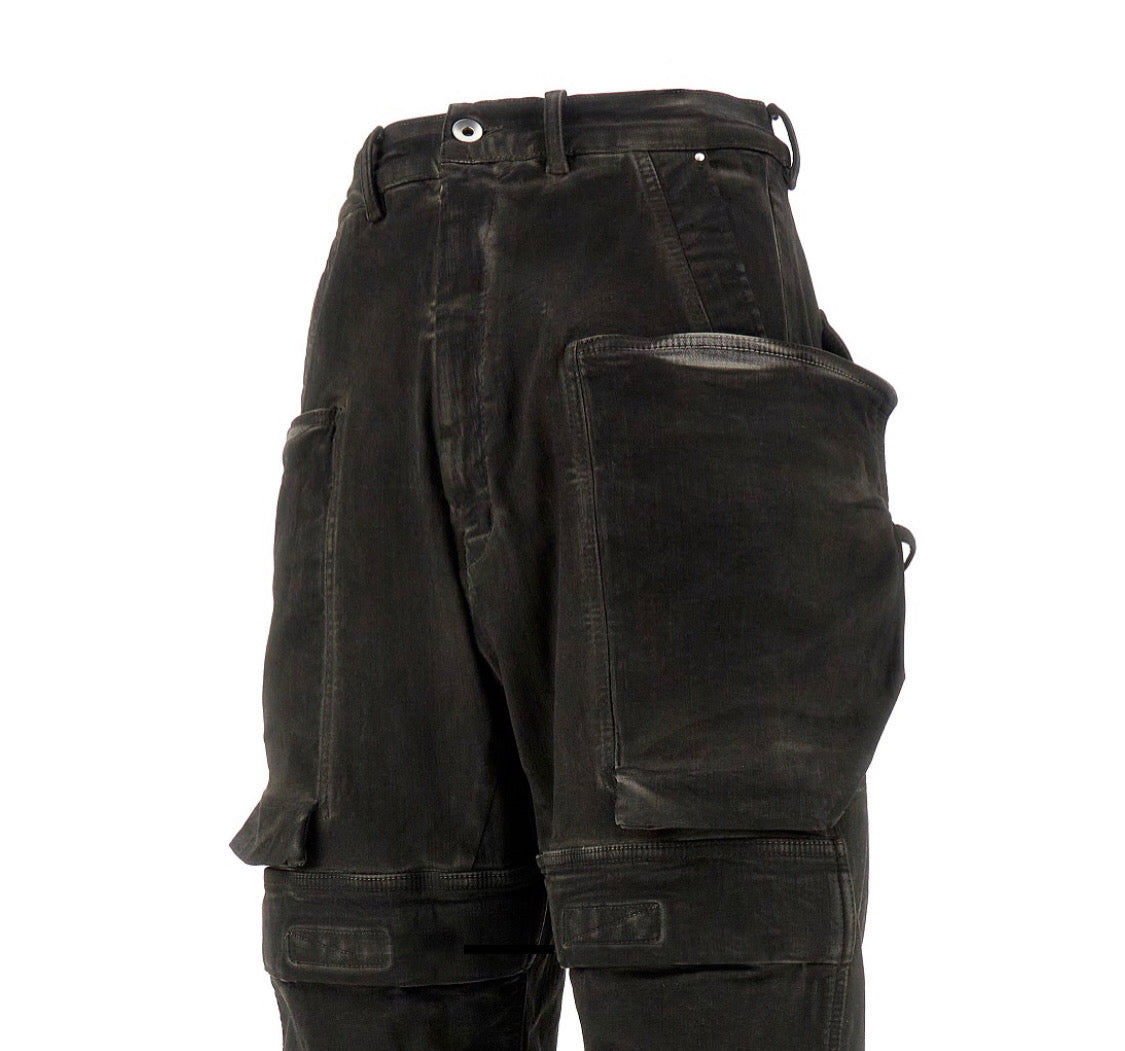 Rick Owens Stefan denim cargo pants