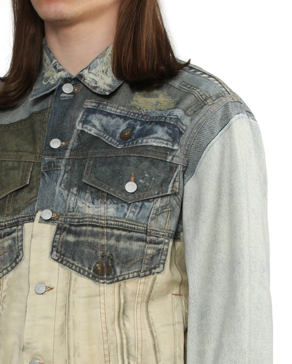 Acne Studios Orset printed Denim jacket