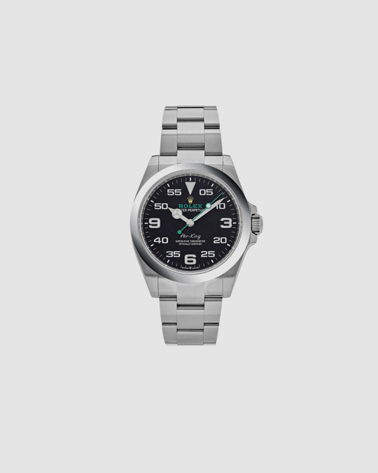 Rolex Air-King 126900 Stainless Steel Black Dial