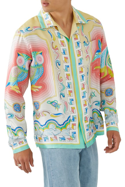 Casablanca Souvenir silk shirt