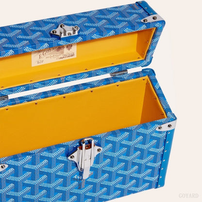 Goyard Goyardine Cassette Trunk