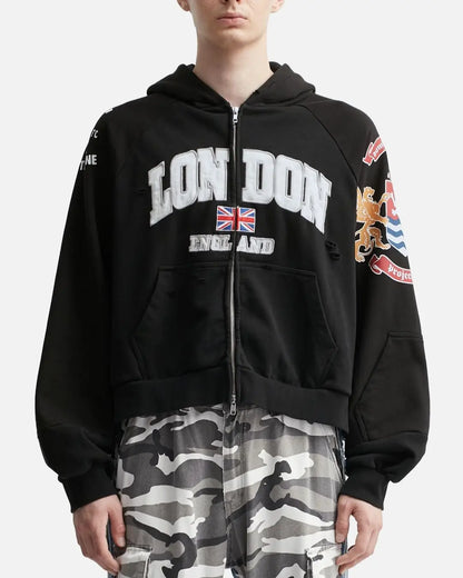 Project G/R Reconstructed Folded Zip Hoodie urbanluxeclo