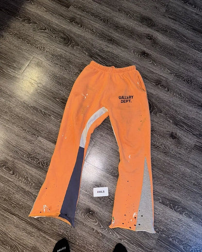 Gallery dept Flare Sweat pants orange urbanluxe