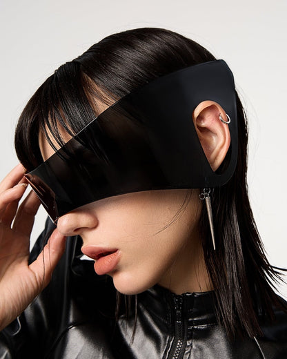 Noir Spectacle Oversized Punk Sunglasses