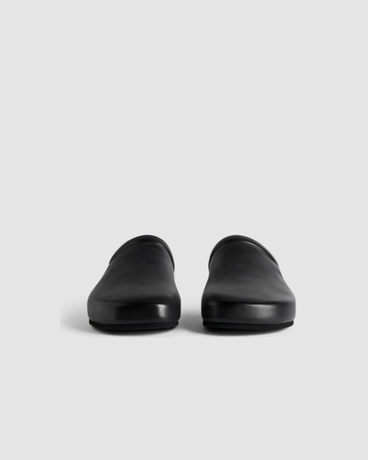 Balenciaga I Scholl Flat Mule In Black