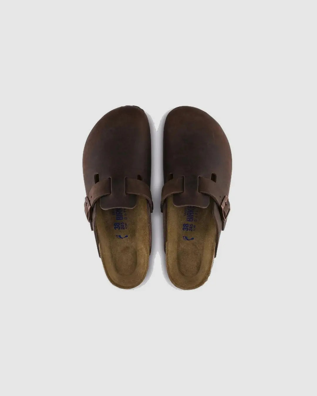 Birkenstock Boston Oiled Leather Clogs Brown urbanluxe