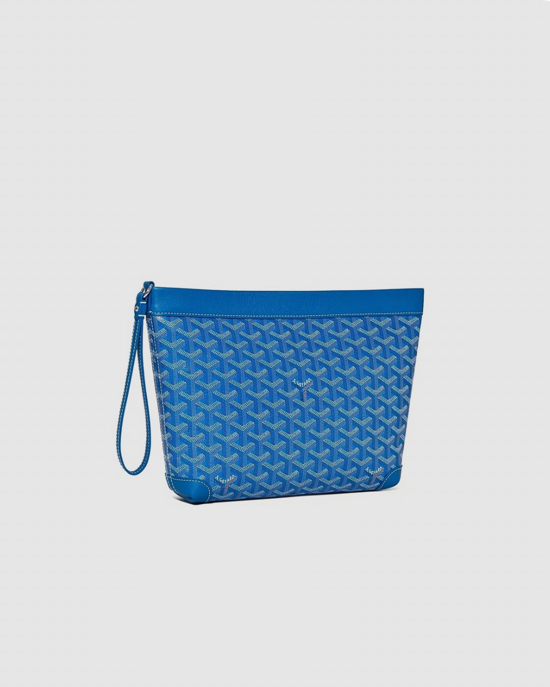 GOYARD CONTI SKY BLUE POUCH