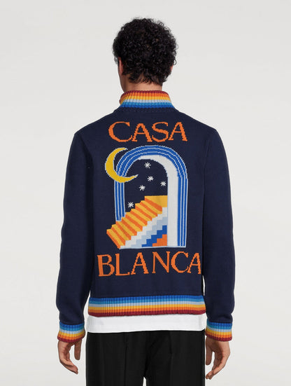 Casablanca Knit Casa Club Jacket