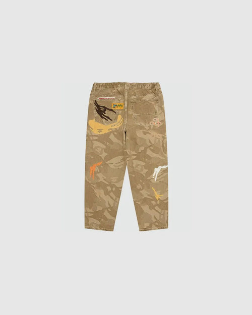 A Bathing Ape AAPE Jeans Camo Light Brown urbanluxeclo
