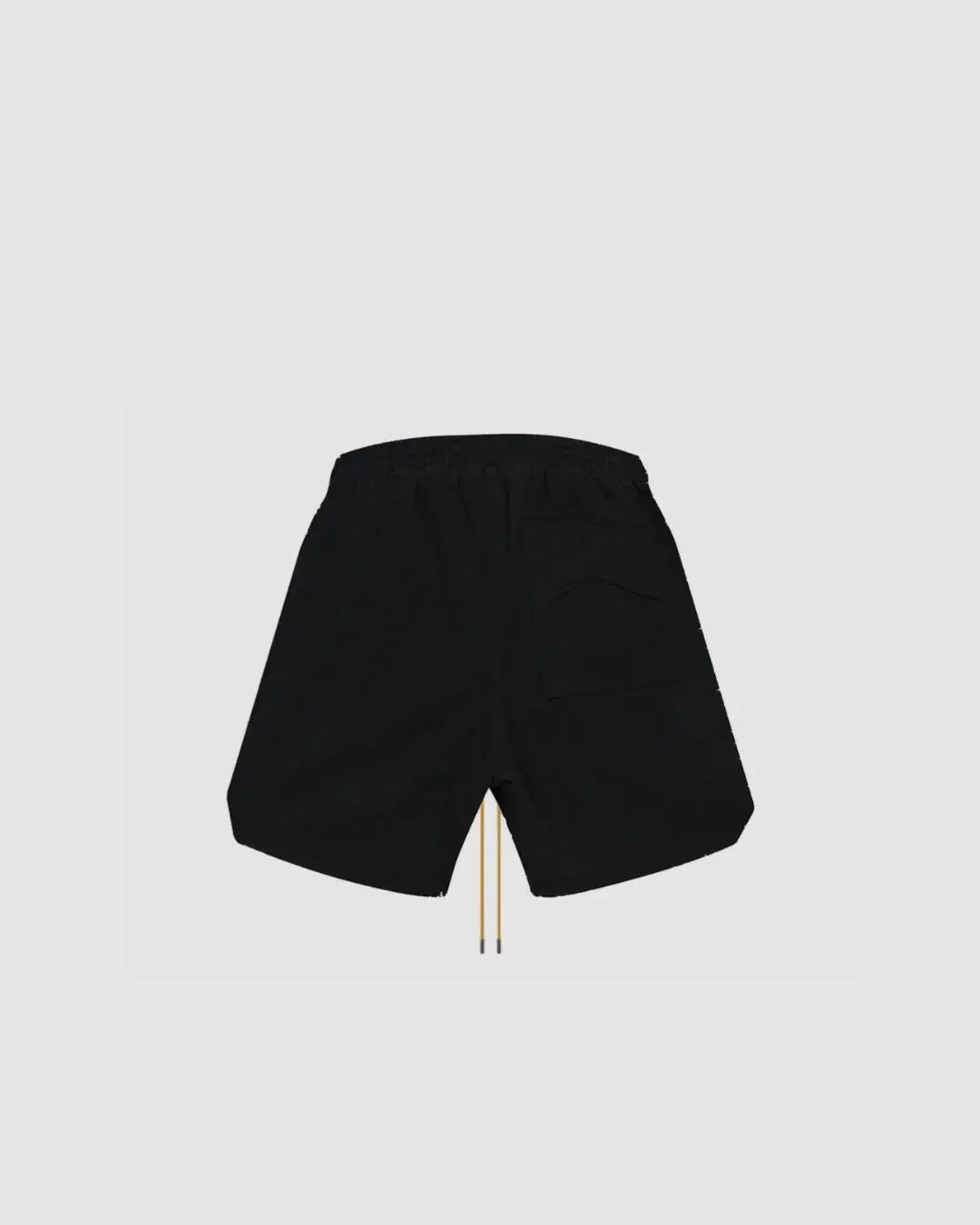 Rhude Embroidered Twill Logo Shorts black urbanluxe