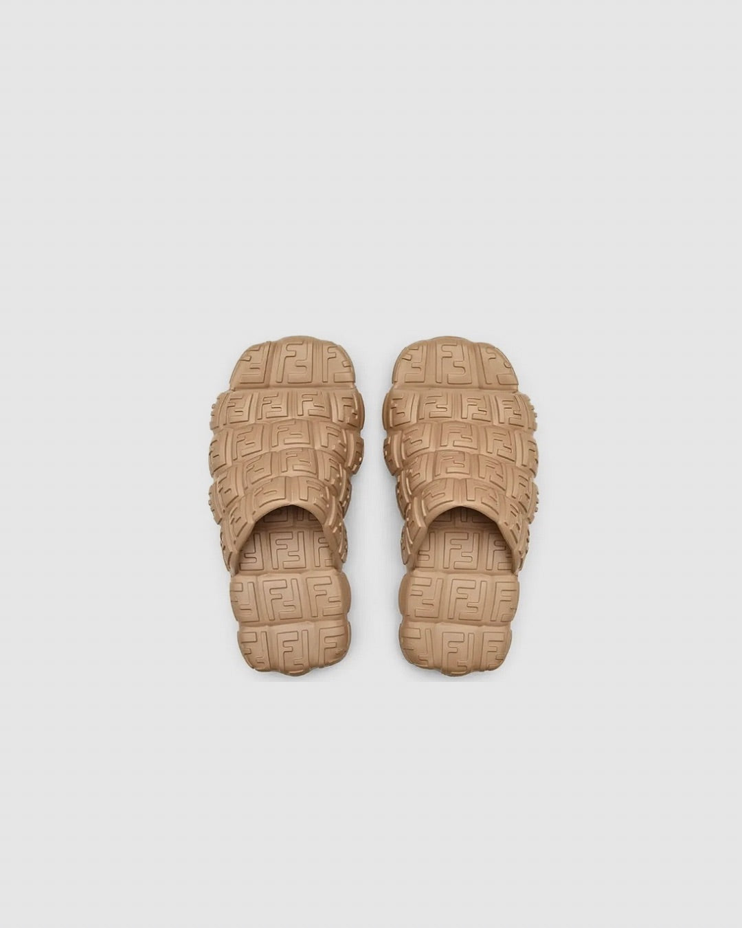Fendi Cloud rubber slides