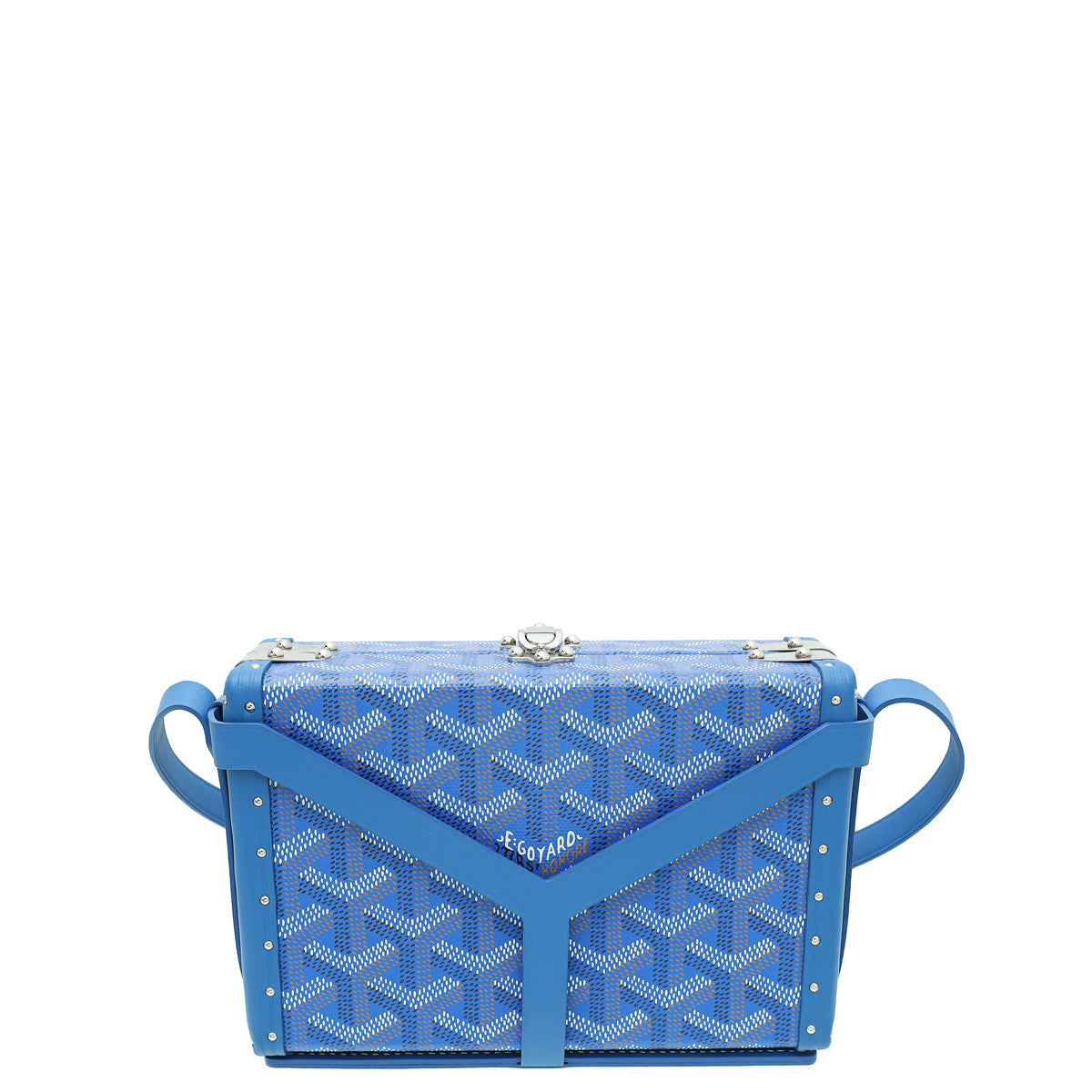 Goyard Minaudiere Goyardine trunk